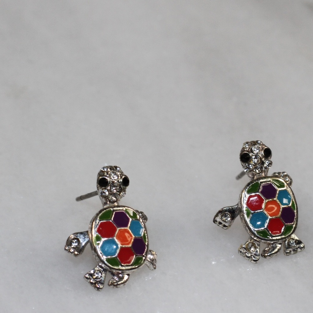 Turtle Earrings - image 3